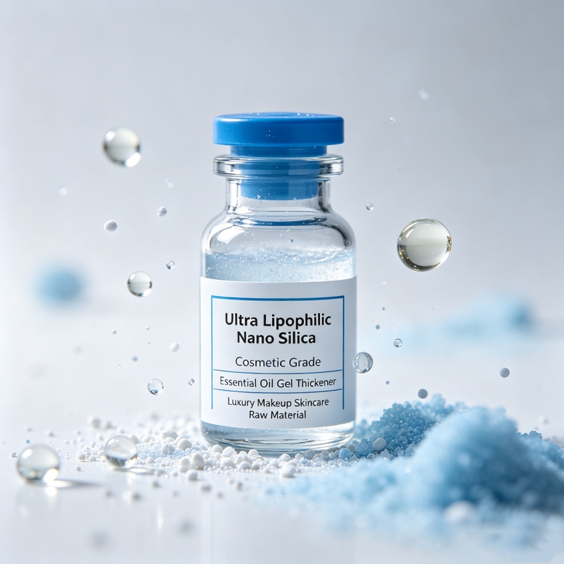 Luxury Skin Care - นาโนซิลิกาเกรดเครื่องสำอางที่มีคุณสมบัติชอบไขมันสูงถึง 99.8% สำหรับเพิ่มความหนืดให้กับเจลน้ำมันหอมระเหย วัตถุดิบสำหรับเครื่องสำอางและผลิตภัณฑ์บำรุงผิวระดับหรู