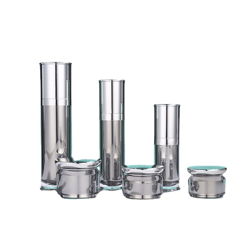 Luxury Skincare Bottles - 30 50 100Ml โลชั่นโลชั่นอะคริลิคครีมเครื่องสำอางค์ขวด Silver Luxury