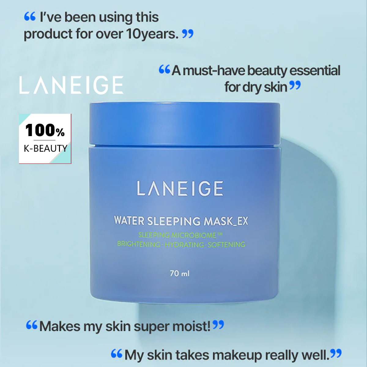 LANEIGE วอเตอร์สลีปปิ้งมาส์ก 7 - Luxury Skincare In Korea บทวิจารณ์และราคา