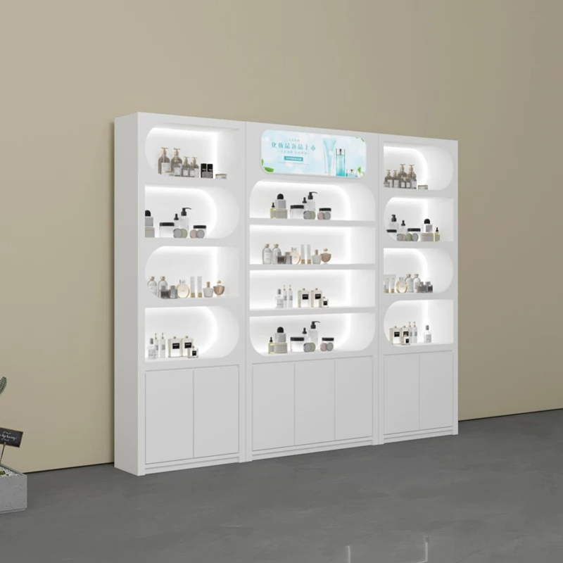 ตู้โชว์ร้านเสริมสวยสไตล์นอร์ดิ - Luxury Skin Care บทวิจารณ์และราคา